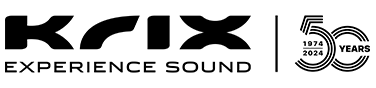 Krix Logo unsichtbare Lautsprecher