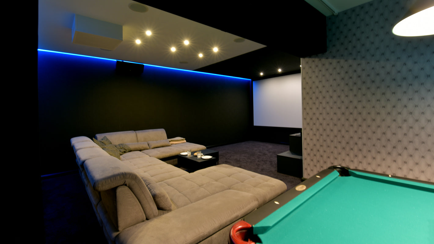 Heimkinobau Projekt Billiard