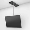 Wissmann TV-Deckenhalter ceiling art116 - Schwarz (Hängearm eckig und Deckenbox)