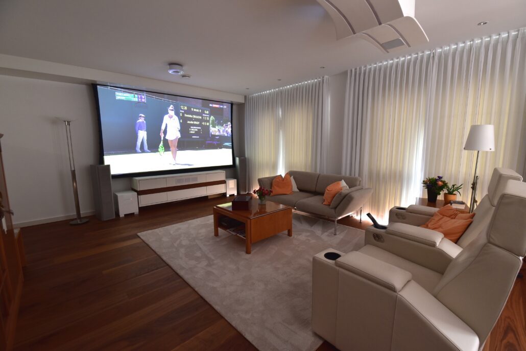 Heimkinoraum Wohnzimmer