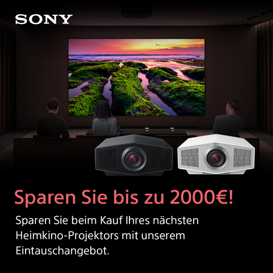 Nutzen Sie jetzt die Chance: Sony Trade-IN-Aktion für den VPL-XW7000