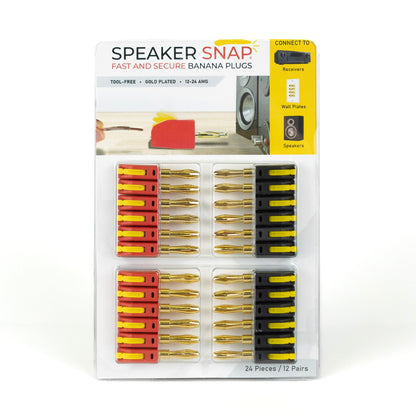 Speaker Snap Banana Plugs – Schnellste Audioverbinder