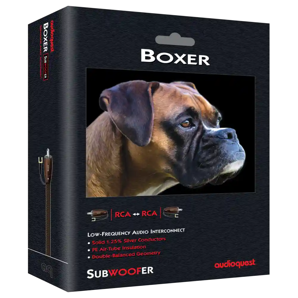 AudioQuest Boxer Subwooferkabel
