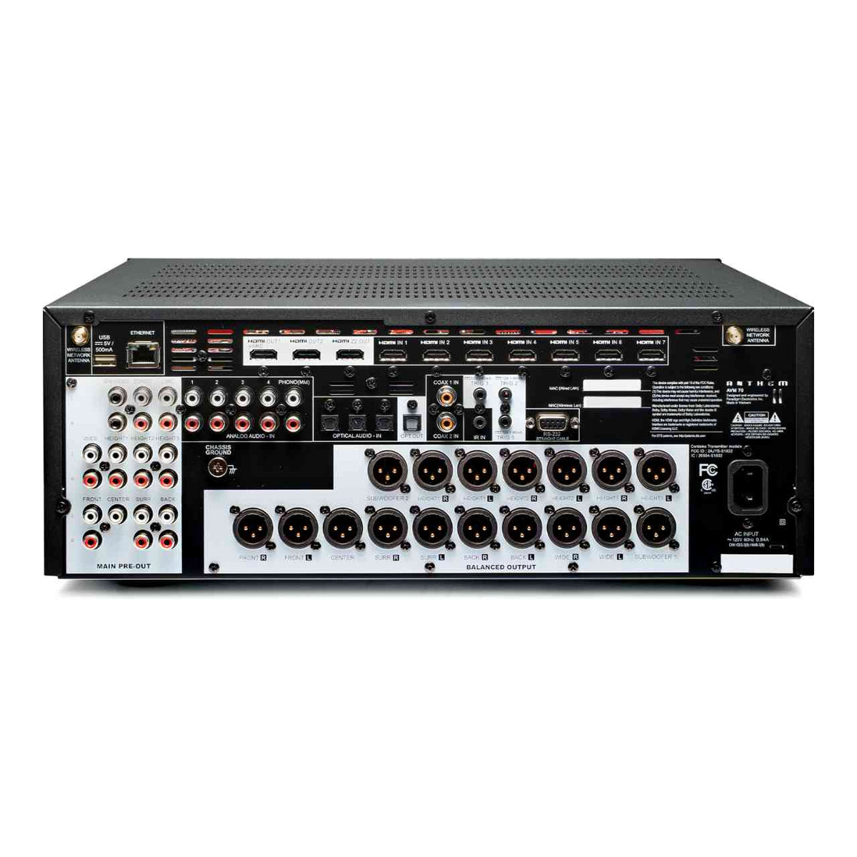 Anthem AVM 70 8K 15.2-Kanal AV-Vorstufe – Ansicht 4