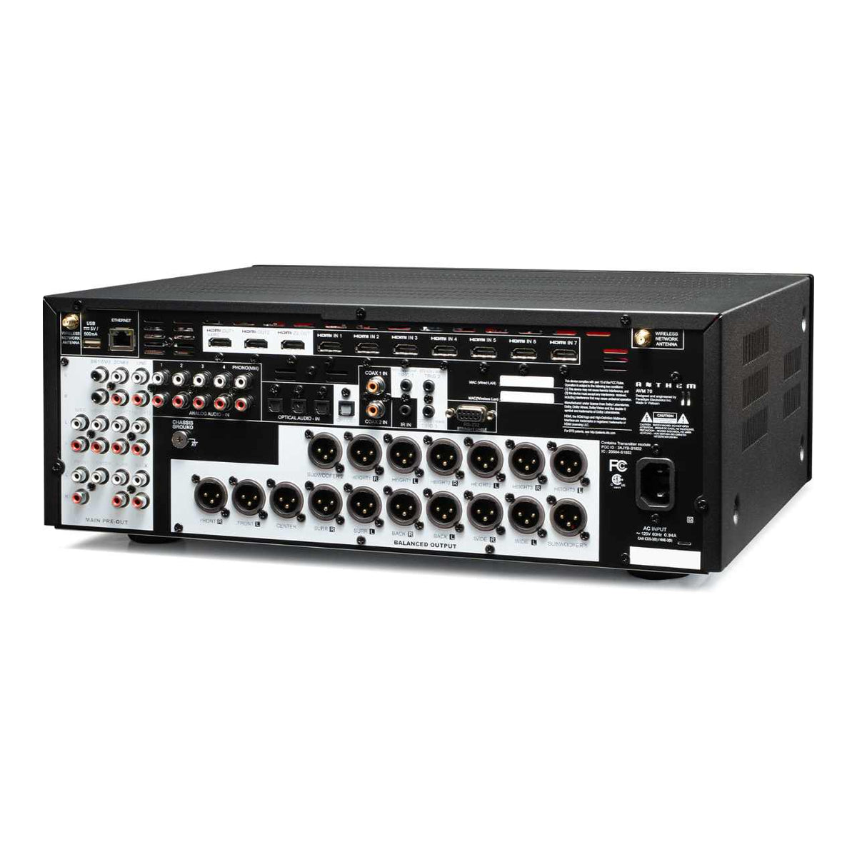 Anthem AVM 70 8K 15.2-Kanal AV-Vorstufe – Ansicht 3