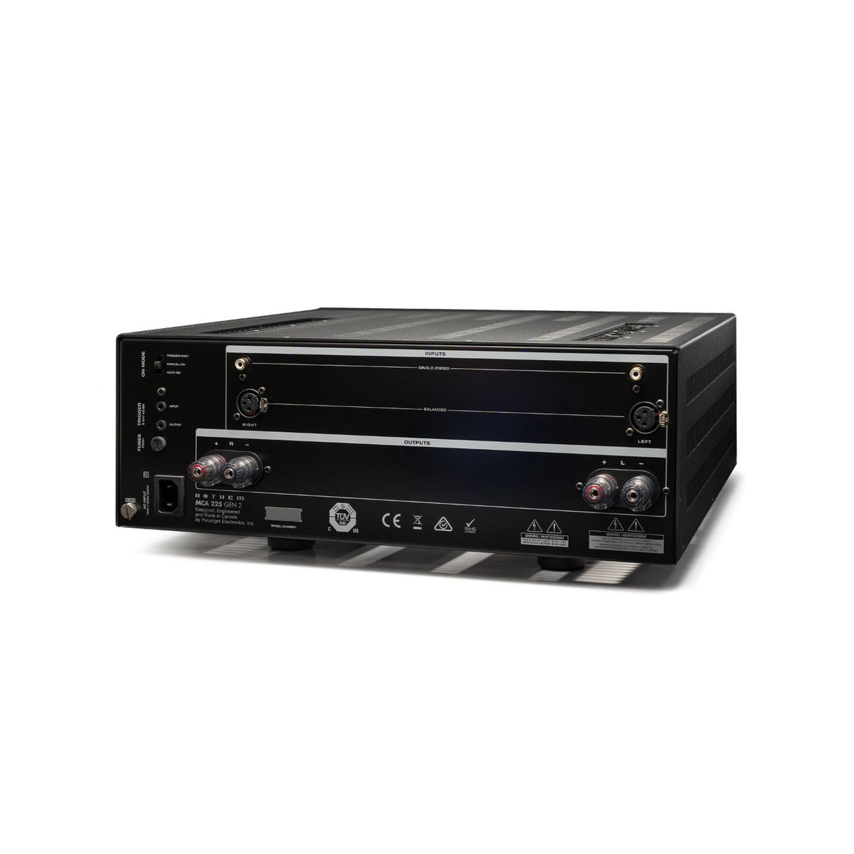 Anthem MCA 225 Gen2 2-Kanal-Endstufe – Schräg hinten