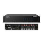 AudioControl Architect P2260 12-Kanal-Endstufe – Front und Rückseite