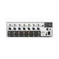 AudioControl Hyperion Hepta 7-Kanal-Endstufe mit Dante – Rückseite mit Anschlüssen