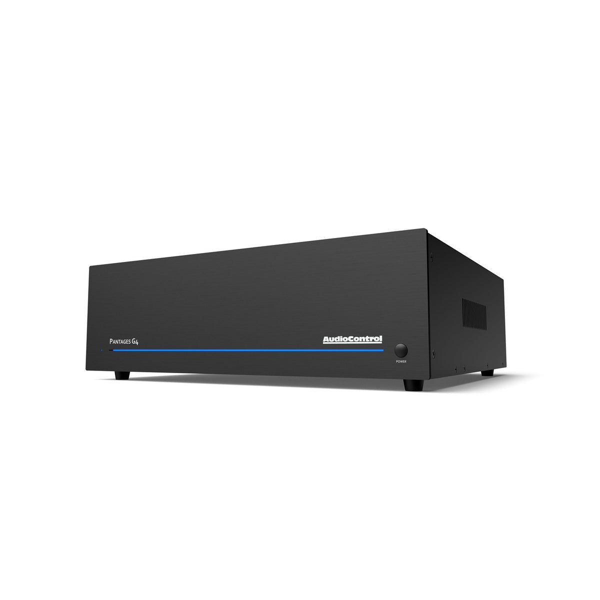 AudioControl Pantages G4 5-Kanal-Endstufe – Front schräg rechts