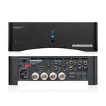 AudioControl Rialto 600 Stereo-Verstärker mit DAC Weiß – Front und Rückseite