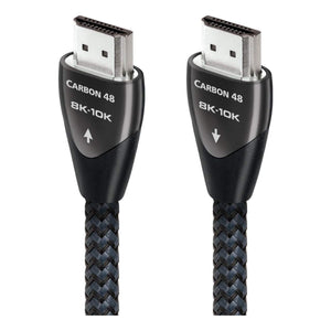 AudioQuest Carbon 48 HDMI – beide Stecker mit Carbon-Geflecht
