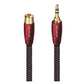 AudioQuest Golden Gate Analogkabel 3,5-mm-Klinke auf 3,5-mm-Buchse (Verlängerung)