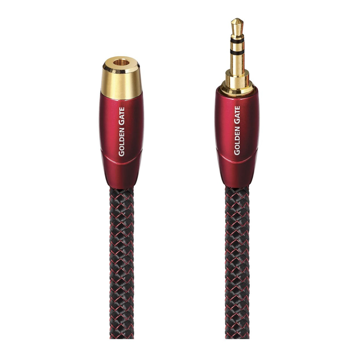 AudioQuest Golden Gate Analogkabel 3,5-mm-Klinke auf 3,5-mm-Buchse (Verlängerung)