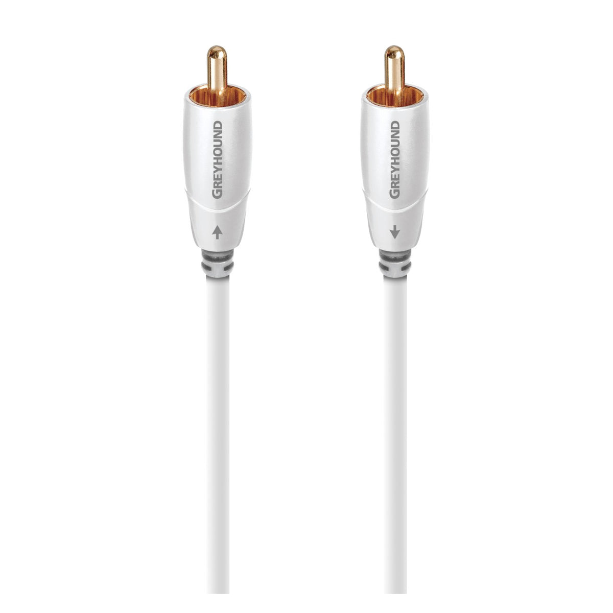 AudioQuest Greyhound Subwooferkabel – beide Cinchstecker