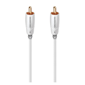AudioQuest Greyhound Subwooferkabel – beide Cinchstecker
