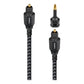 AudioQuest OptiLink Carbon – Toslink-Stecker mit Mini-Adapter