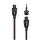 AudioQuest OptiLink Cinnamon – Kabelenden mit Mini-Adapter