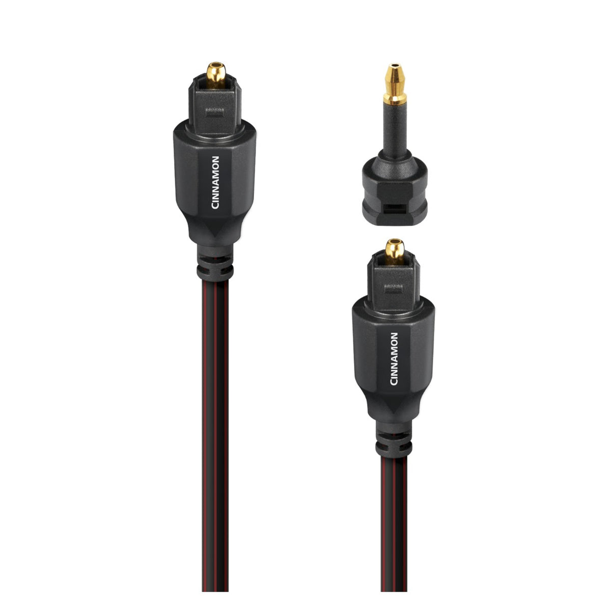 AudioQuest OptiLink Cinnamon – Kabelenden mit Mini-Adapter