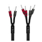 AudioQuest Rocket 22 Lautsprecherkabel Single-BiWire – 2 Stecker am Verstärker, 4 am Lautsprecher