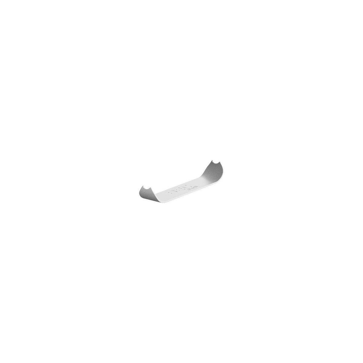 BEC Akustik Snowboard Standfuß Silber (Space Grey)