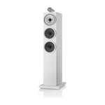 Bowers & Wilkins 703 S3 Standlautsprecher (Paar) – in Weiß, Frontansicht