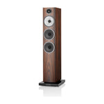 Bowers & Wilkins 704 S3 Standlautsprecher (Paar) – in Mocha, Frontansicht