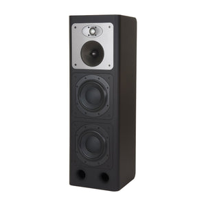 Bowers & Wilkins CT8.2 LCR Custom-Theatre-Lautsprecher, senkrecht in Schwarz ohne Abdeckung