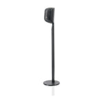 Bowers & Wilkins FS-M-1 Lautsprecherständer (Paar) – Schwarz matt mit Lautsprecher M-1 (nicht im Lieferumfang)