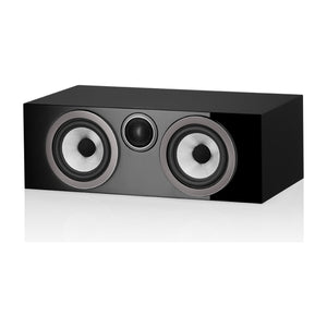Bowers & Wilkins HTM72 S3 Centerlautsprecher (Stück) – in Schwarz Hochglanz, Frontansicht