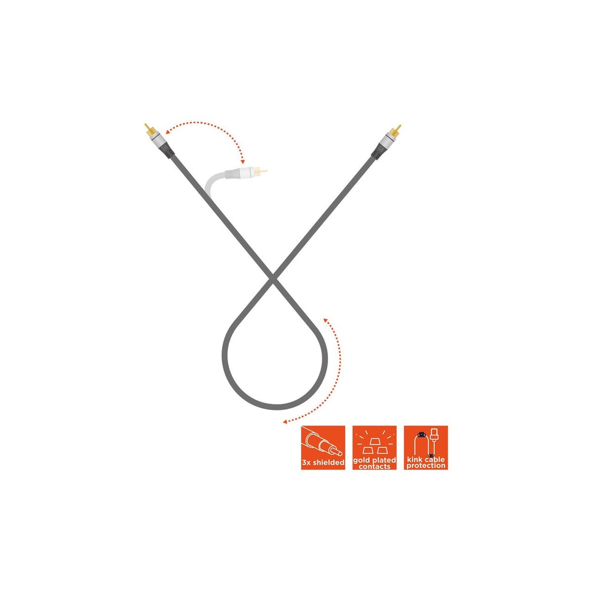 celexon Cinch Digital Audiokabel Professional Line