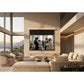 celexon Greyvision Motorleinwand Tension – im Wohnraum