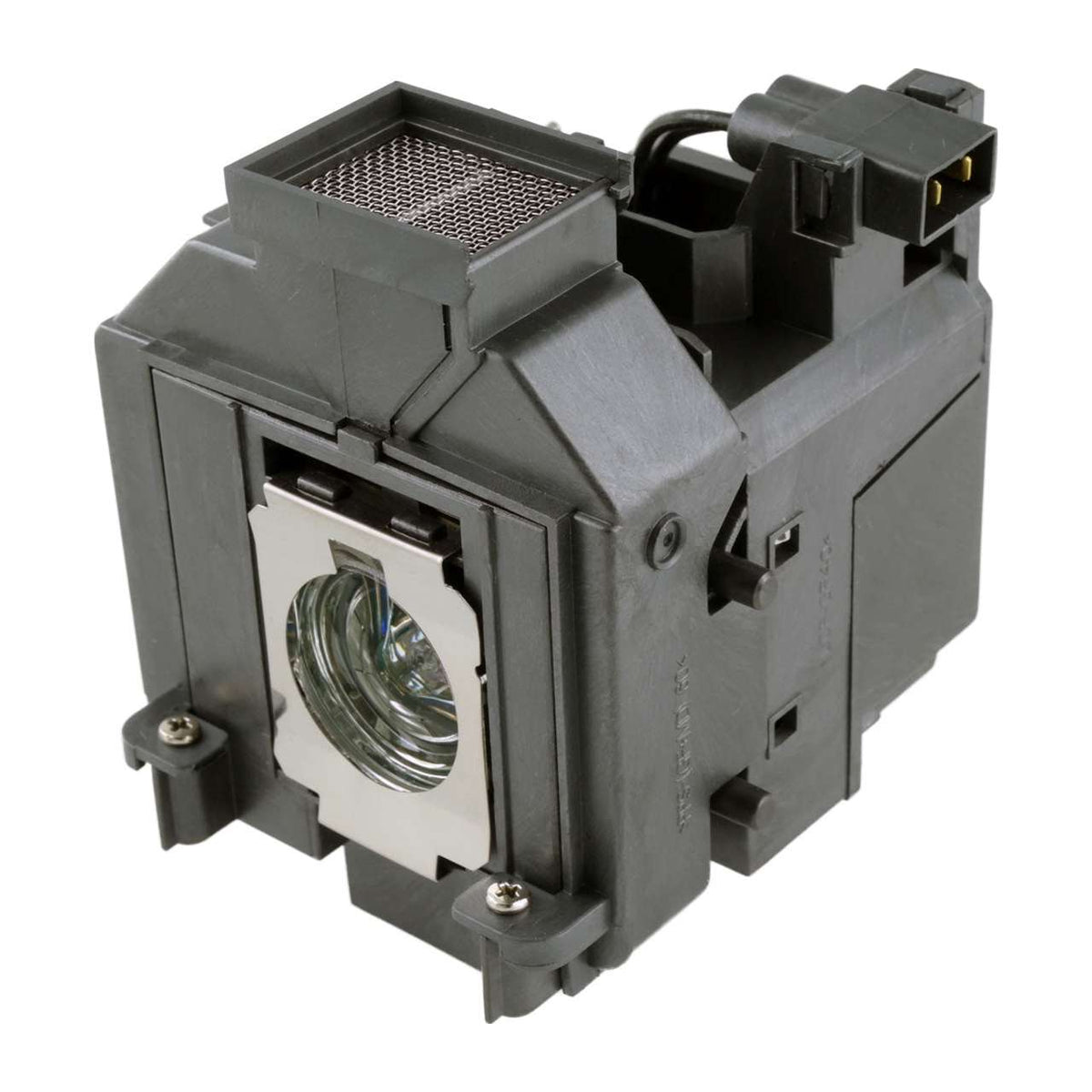 codalux Ersatzlampe für EPSON ELPLP69, V13H010L69 mit Gehäuse – Lampenmodul schräg von vorn
