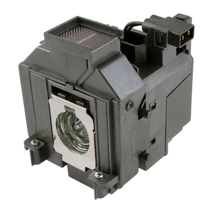 codalux Ersatzlampe für EPSON ELPLP69, V13H010L69 mit Gehäuse – Lampenmodul schräg von vorn