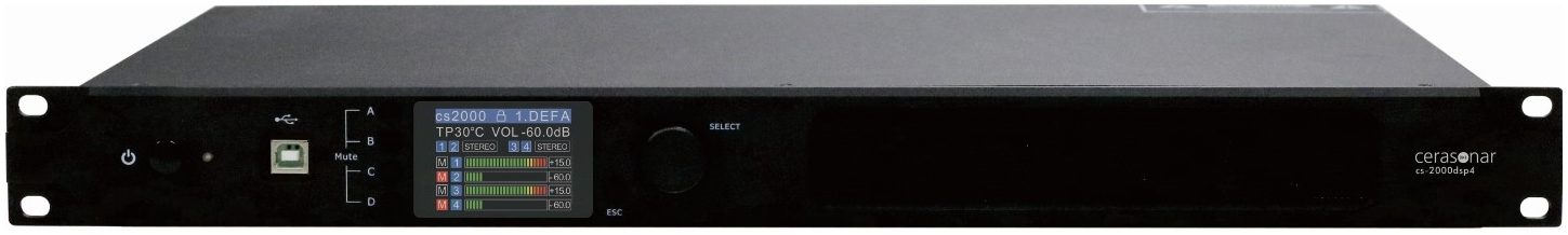 cerasonar cs-2000dsp4 – DSP-Leistungsverstärker – CINE-CRAFT