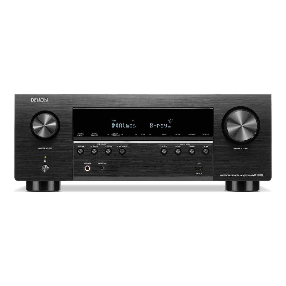 Denon AVR-S980H 7.2-Kanal AV-Receiver – Ansicht 2