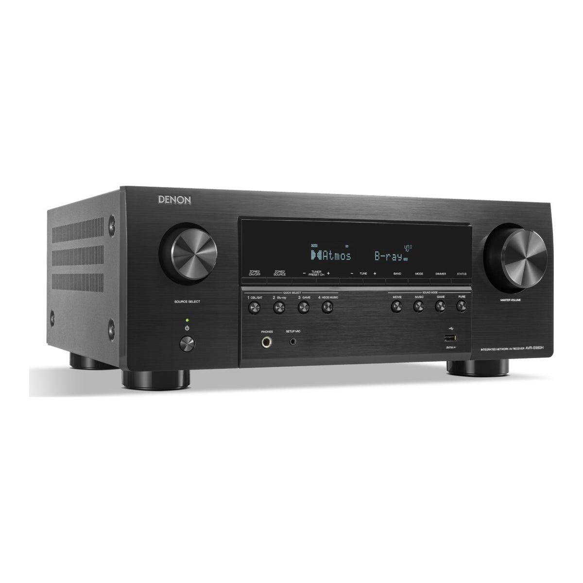 Denon AVR-S980H 7.2-Kanal AV-Receiver – Ansicht 3