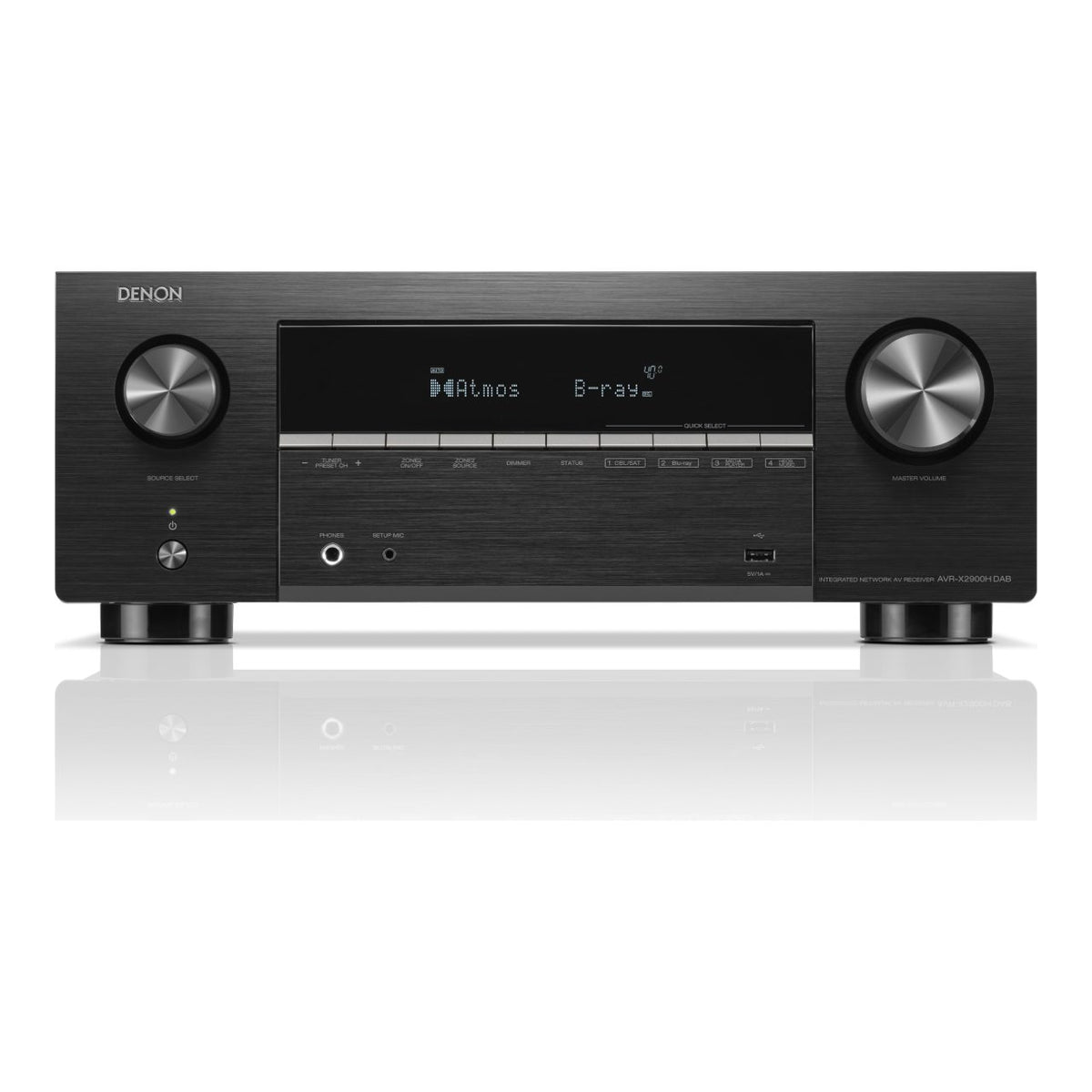 Denon AVR-X2900H DAB 7.2-Kanal AV-Receiver – Ansicht 2