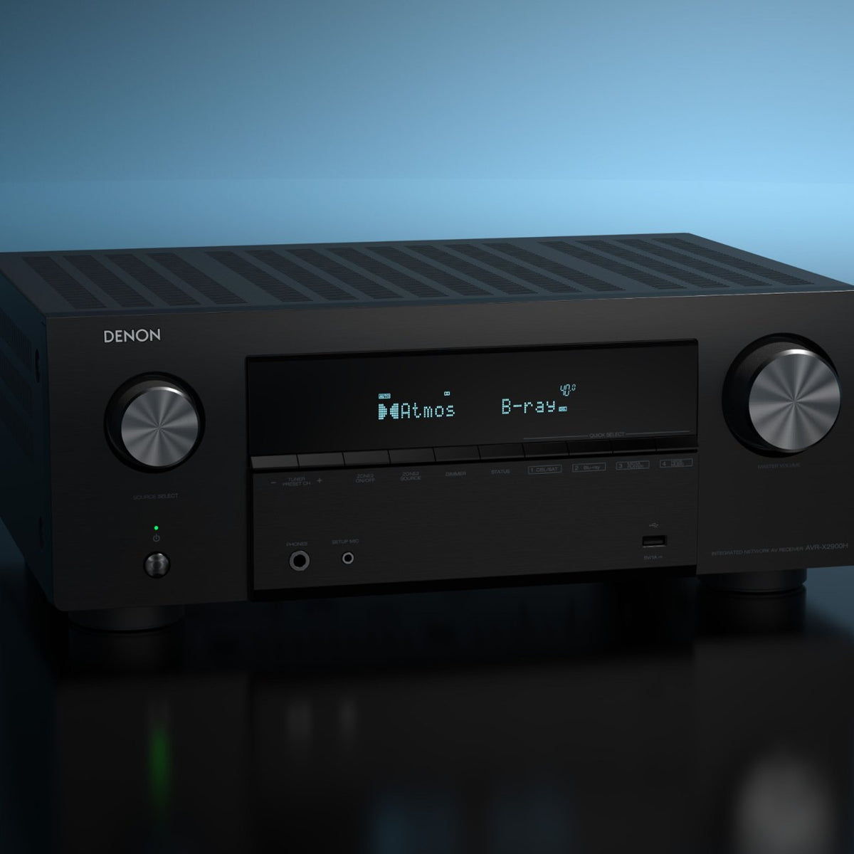 Denon AVR-X2900H DAB 7.2-Kanal AV-Receiver – Ansicht 5
