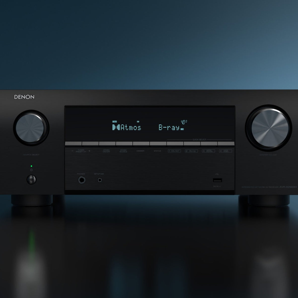 Denon AVR-X2900H DAB 7.2-Kanal AV-Receiver – Ansicht 6