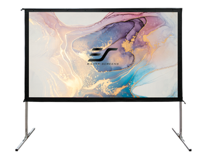 Elite Screens Yard Master 2 mobile Outdoor-Leinwand mit CineWhite-Tuch