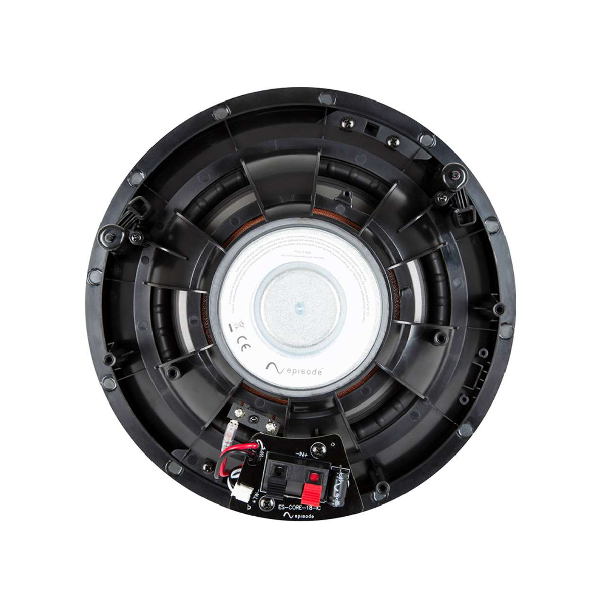 Episode® ES-CORE-18-IC - Deckeneinbau – Rückseite mit Anschlussterminal