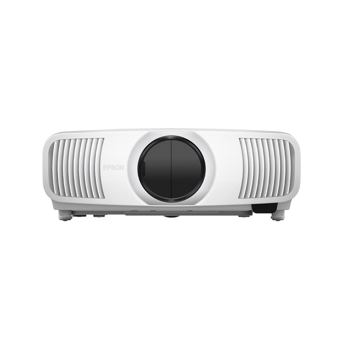Epson EH-LS11000W – Frontansicht mit geschlossener Objektivabdeckung