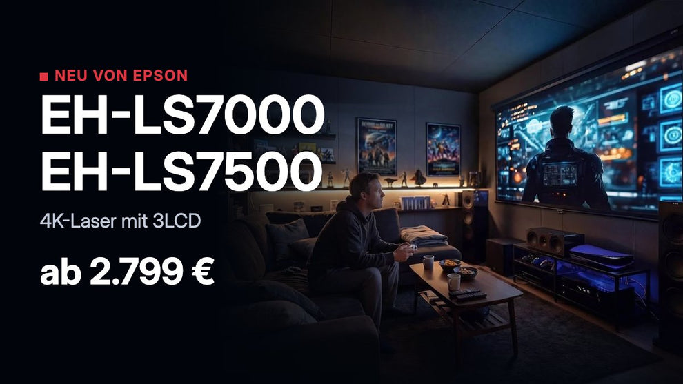 Epson EH-LS7000 und EH-LS7500 4K-Laserbeamer
