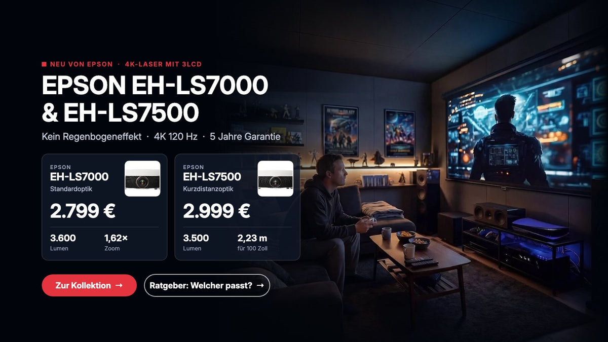 Epson EH-LS7000 und EH-LS7500 4K-Laserbeamer – neu bei Cine Craft