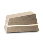 Essenze di Luce Menhir Minimal Sound Naturstein-Lautsprecher mit LED-Licht