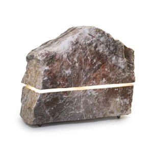 Essenze di Luce Menhir Sound Pro Naturstein-Lautsprecher mit LED-Licht