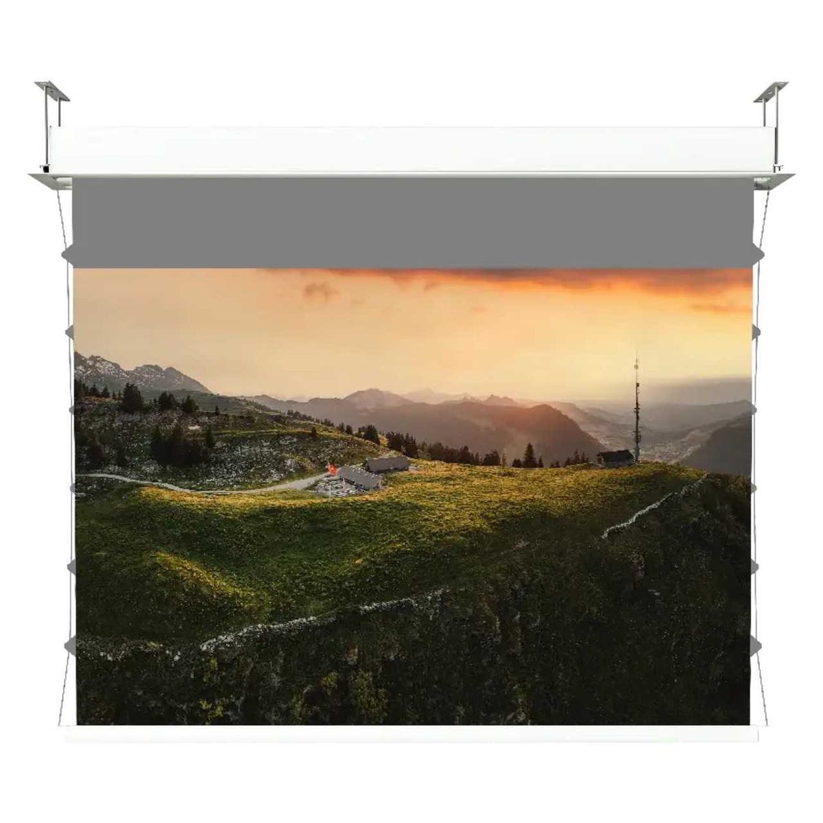 WS-Spalluto GrandCinema Night Sky Edgefree Deckeneinbau – Frontansicht