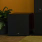 JBL Stage 220P Aktiv-Subwoofer 12 Zoll – in Espresso im Wohnzimmer
