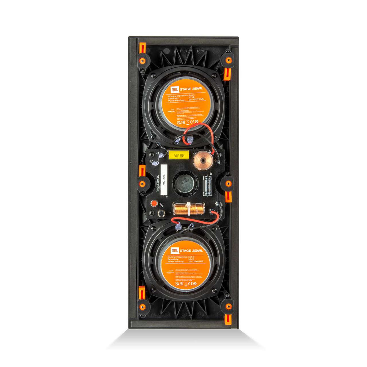 JBL Stage 250WL Wandeinbaulautsprecher Rückseite