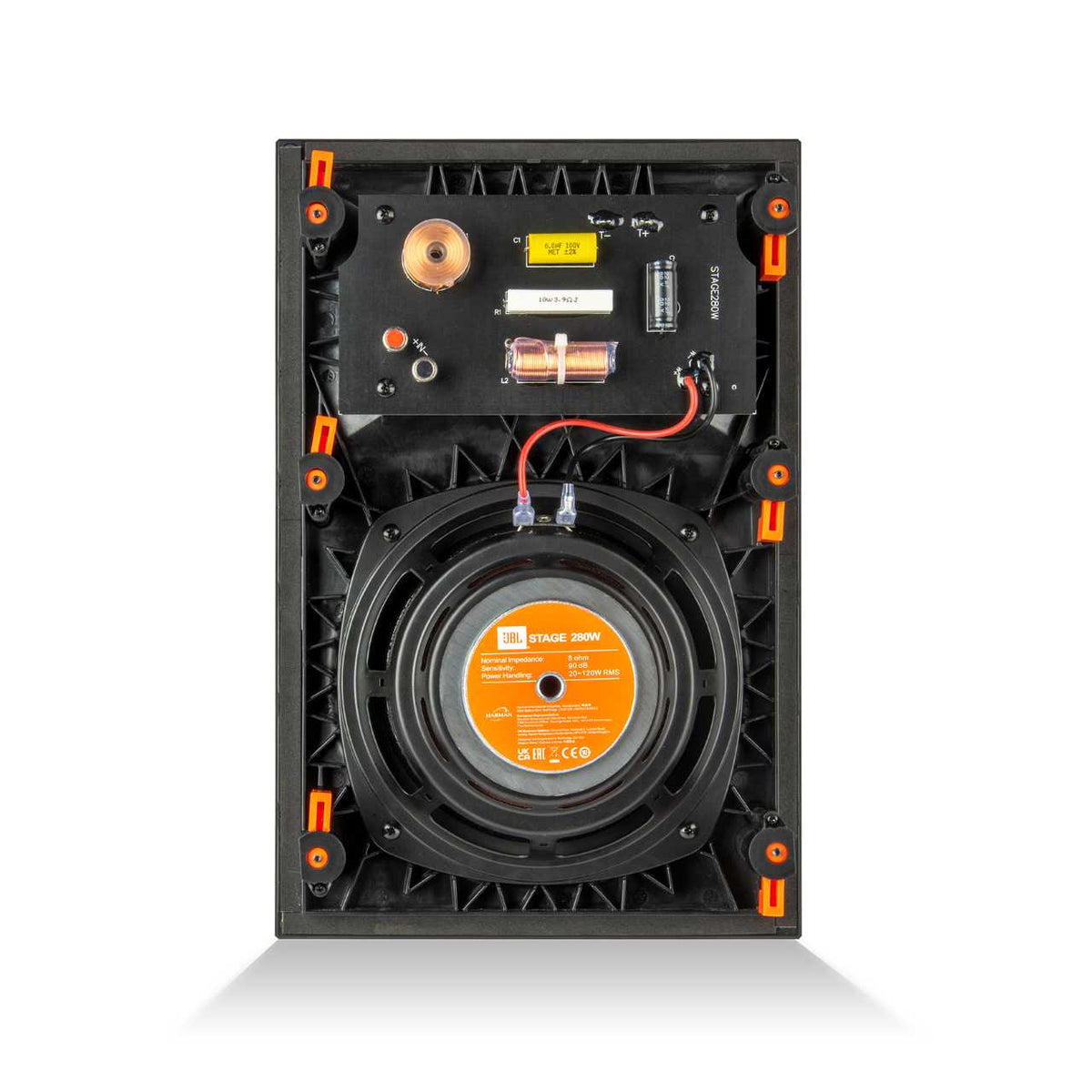 JBL Stage 280W Wandeinbaulautsprecher Rückseite